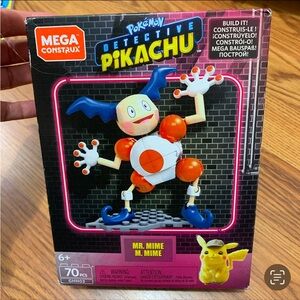 Mega Construx Detective Pikachu Mr Mime